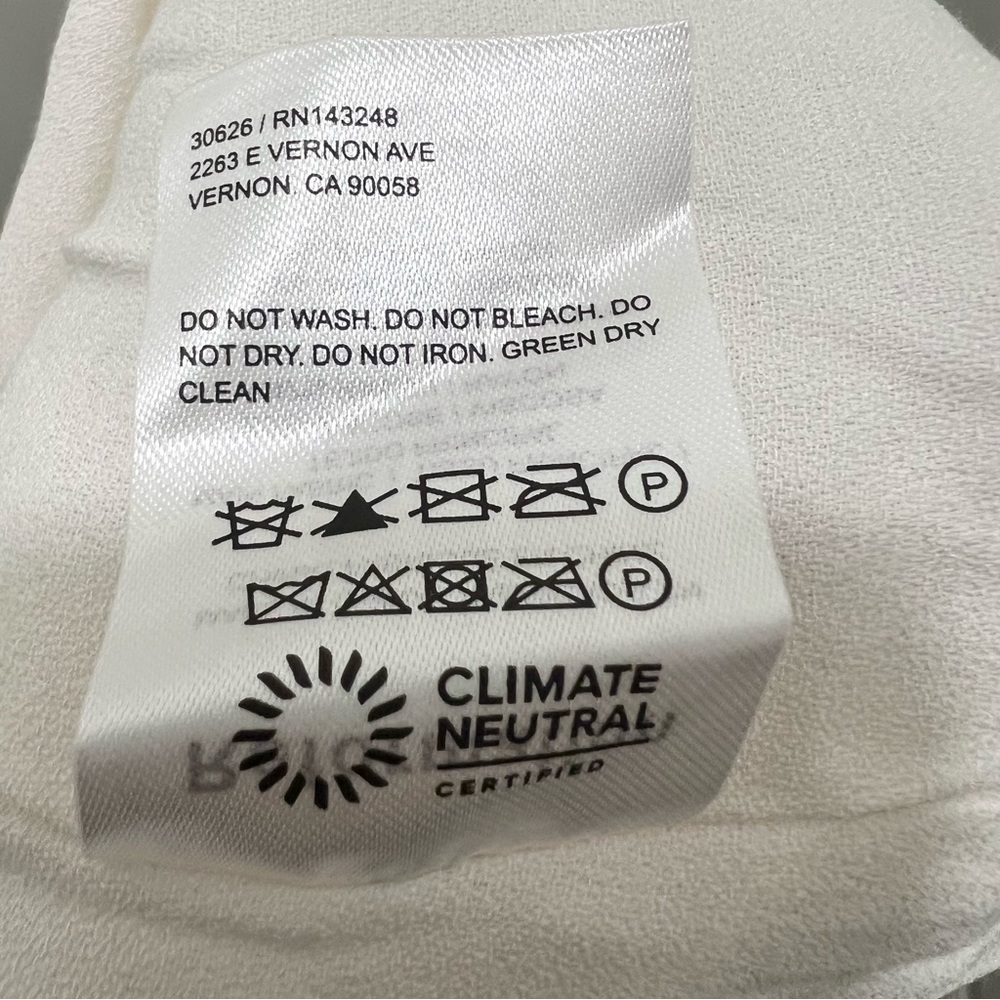 ⚡️⚡️NWT REFORMATION Balsam Dress in Ivory, Size 4 - Picture 14 of 16